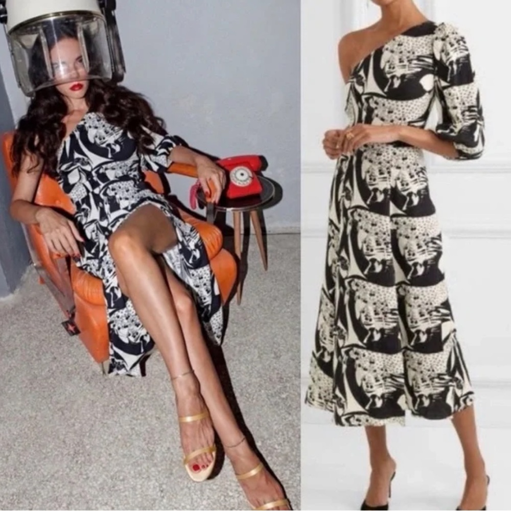 Reformation Lawrence One Sleeve
Persephone dress RETAIL 350